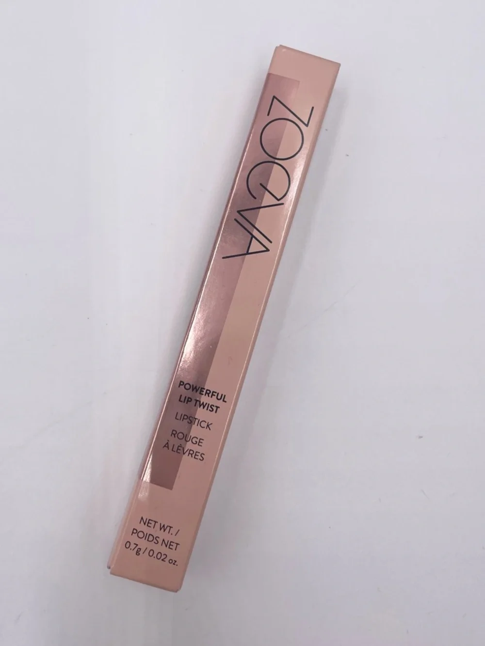 NEW Zoeva Powerful Lip Twist Lipstick SEMELE Full Size .02oz/.7g Nude Cafe Lait